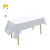 Manteles de Plástico Desechables Impresos al por Mayor Color Sólido Manteles Monocromáticos de Película de Aluminio Impresa Pe 2025 a Prueba de Aceite