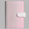 Cuaderno Macarrón Color Degradado Transfronterizo Carpeta A6 Bolsa con Cremallera Libro de Contabilidad de Presupuesto en Efectivo Personalizado Venta al por Mayor