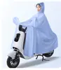 Capa de Chuva para Veículo Elétrico Engrossada e Alongada Proteção Total Contra Chuva Poncho de Motocicleta para Adultos Capa de Chuva Dupla