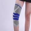 Joelheiras Esportivas Silicone Suporte de Mola Basquete Homens e Mulheres Fitness Corrida Ciclismo Menisco Absorção de Choque Suporte de Silicone