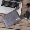 Bolsa Digital de Camada Única Carregador Portátil Cabo de Dados Fone de Ouvido Bolsa de Armazenamento Multifuncional Power Bank Móvel Pendrive Bolsa de Armazenamento