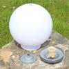 Luminária de Cabeça Solar para Coluna de Pátio 2024 Luminária de Parede para Villa Luminária Redonda para Coluna LED Liga/Desliga Porta Externa X20