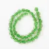 Areia Dourada Vidro Luminoso Flor de Cerejeira Trevo de Quatro Folhas Material para Colar DIY Pulseira de Moda Tecida à Mão Acessórios de Joias
