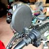 Espejo Retrovisor Bicicleta de Montaña Plegable Bicicleta Espejo con Cabeza Giratoria 360 grados Bicicleta de Carretera Espejo Retrovisor Vehículo Eléctrico