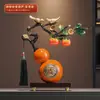 Nuevos Adornos de Caqui y Calabaza Estilo Chino para la Buena Suerte, Decoraciones para Sala de Estar, Regalos de Inauguración de Casa, Regalos de Año Nuevo