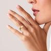Suministro Europeo y Americano de Abalorios para Aliexpress Anillo de Acero de Titanio Punk Hip-Hop con Números Romanos de 6 mm para Pareja Hombre y Mujer