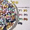 Mini Control de Juego de Dibujos Animados Cabezal de Pegamento de Crema DIY Pasador de Pelo Hebilla de Zapato Material Funda de Teléfono Adornos Accesorios de Resina