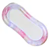 Fila flotante inflable de mariposa de fantasía transfronteriza, respaldo plegable, clip de red, cama flotante, tumbona inflable para agua al aire libre, cama flotante