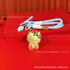 Llavero Colgante Popular de la Serie de Dibujos Animados Sanrio, Lindo Cordón para Bolso de Teléfono Móvil de Gato Kt, Regalo para Novia