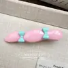 Pinzas para el pelo onduladas de colores de caramelo, lindas, con diseño de mariposa dulce, pinzas para flequillo chapadas en oro, pinzas laterales, accesorios para el cabello para mujeres