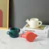 Vaso nórdico criativo de plástico para decoração de sala de estar, arranjo de flores secas, resistente a quedas, imitação de cerâmica, vaso de venda quente transfronteiriço