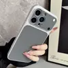 Ventana Grande Textura de Cuero Simple Aplicable para Funda de Teléfono iPhone 17promax Apple 16 Transfronteriza Anticaídas Protectora 15