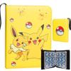 Bolsa para Tarjetas Pokemon Libro de Colección de Tarjetas de Juego Pokemon Bolsa de Almacenamiento para Tarjetas Rey de Yu-Gi-Oh Bolsa para Colección de Tarjetas