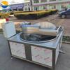 Máquina Automática de Fritar Tiras Jiangmi Aquecimento Elétrico Frigideira para Peixe Tofu Máquina de Fritar Batata Doce Chips Reversível Comercial