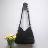 Nuevo Bolso Bandolera para Mujer Amazon Transfronterizo Tejido con Costuras Portátil para el Hombro de Venta Caliente Simple Combinable Retro Tejido