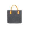 Bolsa de feltro personalizada bolsa para laptop bolsa de documentos armazenamento de presentes grande capacidade para compras ao ar livre lazer bolsa de ombro