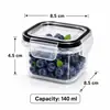 Set Transfronterizo de 24/42 Piezas de Contenedores de Almacenamiento Diarios para Cocina, PP de Grado Alimenticio, Contenedores Transparentes Sellados para Almacenamiento de Granos