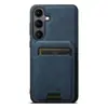 Funda de Cuero Adecuada para Teléfono Móvil Dos en Uno Samsung S26U Note20 Portatarjetas Magnético Carga Inalámbrica Magsafe Google