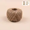Corda de Cânhamo Natural Grossa Corda de Cânhamo DIY Artesanal Corda Decorativa Etiqueta Embalagem de Presente Corda para Arranhador de Gato Venda por Atacado Corda para Amarração