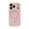 Funda de teléfono magnética líquida adecuada para Apple 17Promax, funda protectora anticaídas de alta gama para iPhone 16