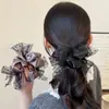 2026 Nuevo Diadema de Malla con Lunares para Mujer, Coleta, Cuerda para el Cabello, Accesorio para el Cabello