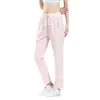 Explosiones de Verano Pantalones de Seda de Hielo Protector Solar para Exteriores Pantalones Deportivos Finos de Secado Rápido para Mujer Pierna Recta Pantalones Casuales para Niños