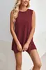 2026 Verano Temu Amazon Transfronterizo Ropa de Mujer Europea y Americana Nuevo Estilo Suéter de Punto Talla Grande Chal con Abertura Conjunto de Comercio Exterior