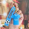 Llavero Colgante de Camiseta de Fútbol para Coche Personalizado Anillo de Llavero para Bolsa de Niño Pequeño Adorno de Regalo Copa del Mundo