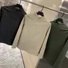 ¡Funcionalidad para exteriores! ¡Capa de Aire Elástica Transpirable! Camiseta de manga larga para hombre de otoño con cuello semi alto, capa base