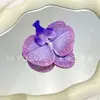 Cabeça de Flor Phalaenopsis Pétalas Artificiais Acessórios DIY Headband Handmade Grampo de Cabelo Decoração de Casamento Peça de Flor para Filme Atacado
