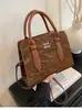 Bolso de Mano Retro de Gama Alta para Mujer, Nuevo Bolso Tote Versátil de Hombro Cruzado a la Moda Europea y Americana