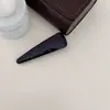Pinza para el Cabello de Lunares Negros y Rojos Vintage Pinza Elegante de Pato Color Borgoña Pinza para Flequillo Estilo Hepburn de Gama Alta Pasador Versátil