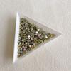 Broca de unha 1440 redonda de vidro plana de diamante para unha acessórios de joias para unha base de prata diamante AB