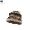 Gorro de pescador de estilo coreano, de mohair largo, cepillado, suave y esponjoso, cálido, de color, con gran circunferencia de cabeza, para otoño e invierno.