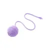 Brinquedo de gato com corda de sisal e cauda de franja para autoentretenimento, alívio do tédio, desgaste dos dentes e resistência a arranhões, brinquedo interativo para animais de estimação