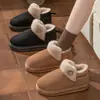 Pantuflas Cálidas de Algodón para el Hogar para Parejas, Pantuflas Antideslizantes de Suela Gruesa para Otoño e Invierno, Pantuflas Engrosadas de Algodón con Zapatos de Algodón Peludo