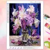 Pintura de Diamantes 5D Paisaje Vegetal y Floral Transfronterizo Imagen Bordado de Diamantes Hecho a Mano Pintura de Diamantes DIY Pintura Decorativa para Restaurante