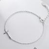 Pulseira Simples da Moda Estilo Hong Kong Cruz Pulseira Personalizada Moderna Geométrica Pulseira Estilo Chique Presente Melhor Amiga da Mulher