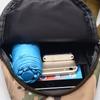 Riñonera Camuflada Estilo Coreano para Hombre Bolso de Hombro para Hombre Mochila Pequeña Deportiva Casual Agujeros para Auriculares Bolso para Hombre Cruzado Bolso para Hombre