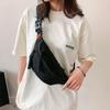 Bolso Casual de Lona para Mujer 2026 Nuevo Bolso Cruzado de Moda Bolso de Pecho Deportivo de Verano Bolso de Cintura Ins Versátil de Nicho