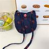 Bolso de Hombro Bordado Nuevo y Popular para Mujer para Primavera y Verano, Bolso Cruzado Elegante y Versátil para el Trayecto Diario