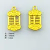 Enfeites Festivos Estilo Chinês Liga Dupla Face Pingente de Abacus Acessórios para Joias DIY Pingente de Pulseira