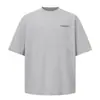 Camiseta Casual Retro de Manga Curta Yidao Vintage 2026 Verão Tendência Americana, Caimento Solto, Gola Redonda Simples