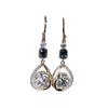 Exquisitos pendientes colgantes de diamantes de alta gama, ligeros y lujosos, estilo francés Hepburn, pendientes de hada súper suaves de nicho.