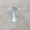 Procesamiento y Producción de Tornillo de Soporte Superior de Base Ajustable Piezas Negras Galvanizado Tornillo Sólido Soporte Superior Hueco Pintura Galvanizada por Inmersión en Caliente