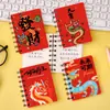 Mini Cuaderno Portátil Bloc de Notas de Dibujos Animados Regalo para Estudiante Bolsillo Venta al por Mayor Cuaderno A7 Lindo Cuaderno Espiral
