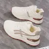 Zapatillas Chunky para Mujer 2026 Otoño/Invierno Nuevos Zapatos de Algodón Cálidos Forrados de Felpa Suela Gruesa Antideslizantes Versátiles Casuales EP988