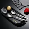 Cuchara Nido de Pájaro de Acero Inoxidable 430, Mismo Modelo que el Regalo de Gong Xiao Y, Cuchara con Mango Grabado con Láser, Utensilios para Postre y Alimentos Nutritivos