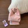 Bolso de Mano Cubo Casual Simple de Nicho Coreano para Mujer Primavera 2026 Nuevo Bolso de Mano de Textura de Alta Calidad