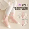 Calcetines para Niños Primavera y Otoño Niños y Niñas Desodorantes Medianos y Grandes Niños Otoño Bebé Estudiantes Caña Media Calcetines para Niños Otoño e Invierno